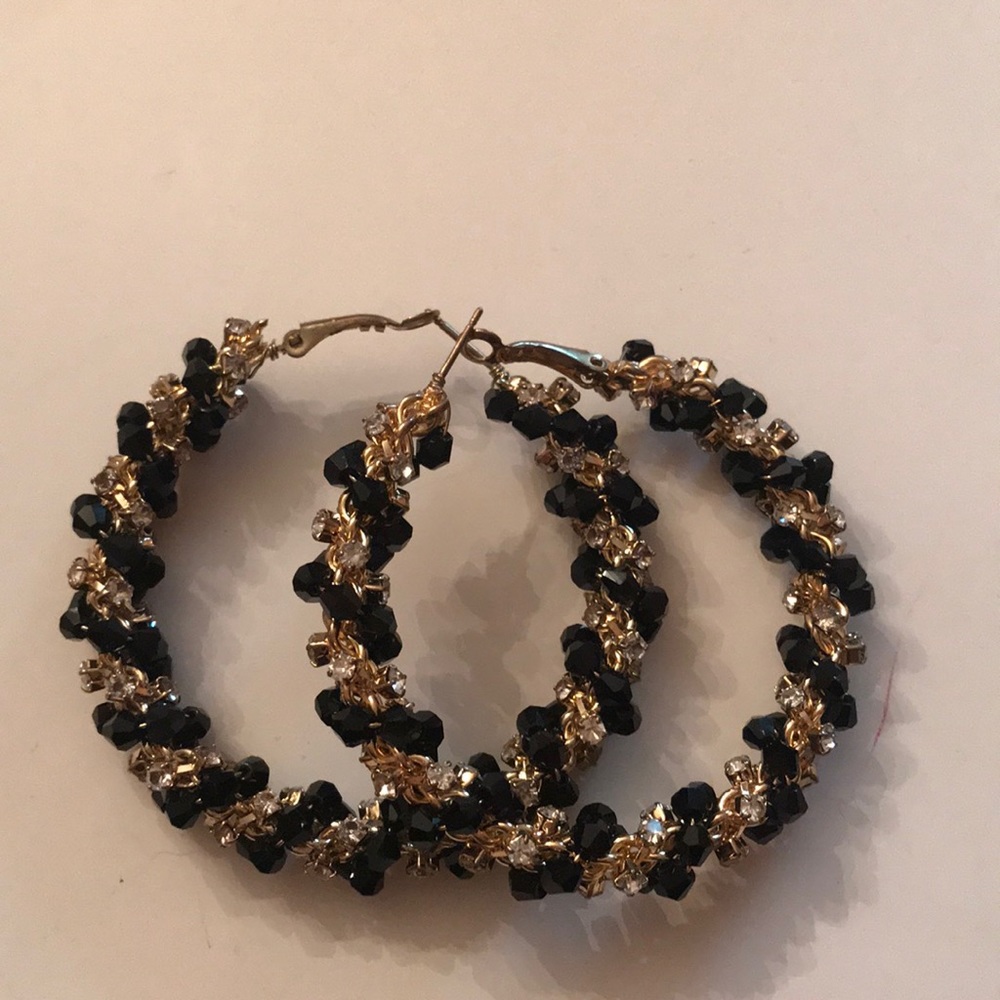 Custom hoop earrings
